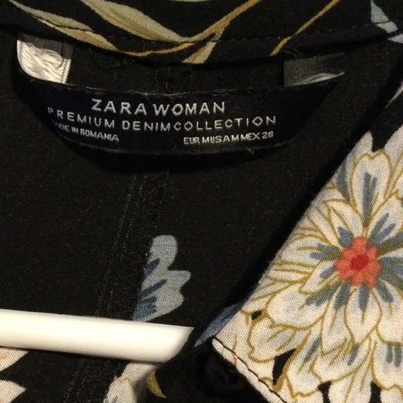 Zara Floral Black Maxi Dress - Picture 7 of 16